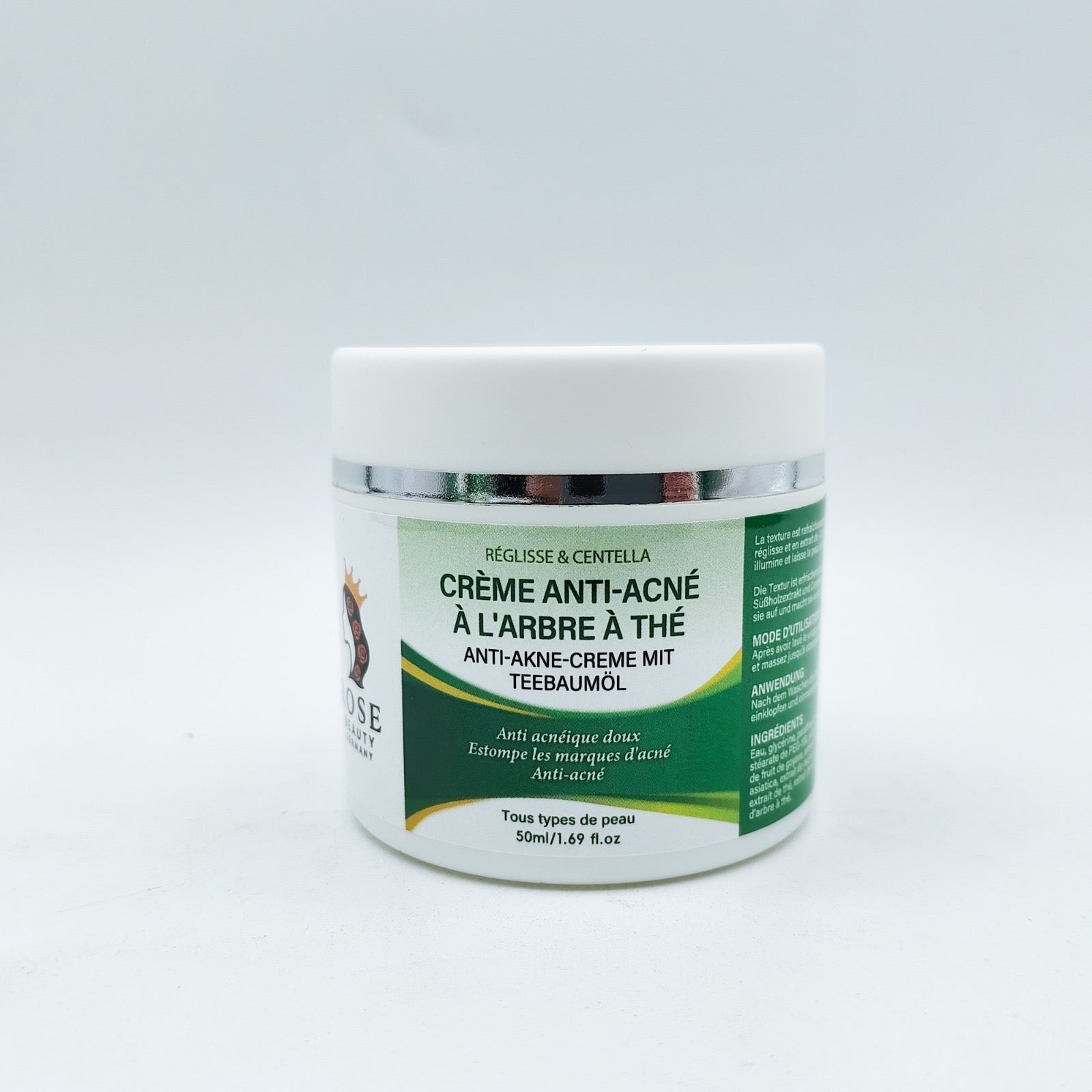 CRÈME ANTI-ACNÉ
 À L'ARBRE À THÉ