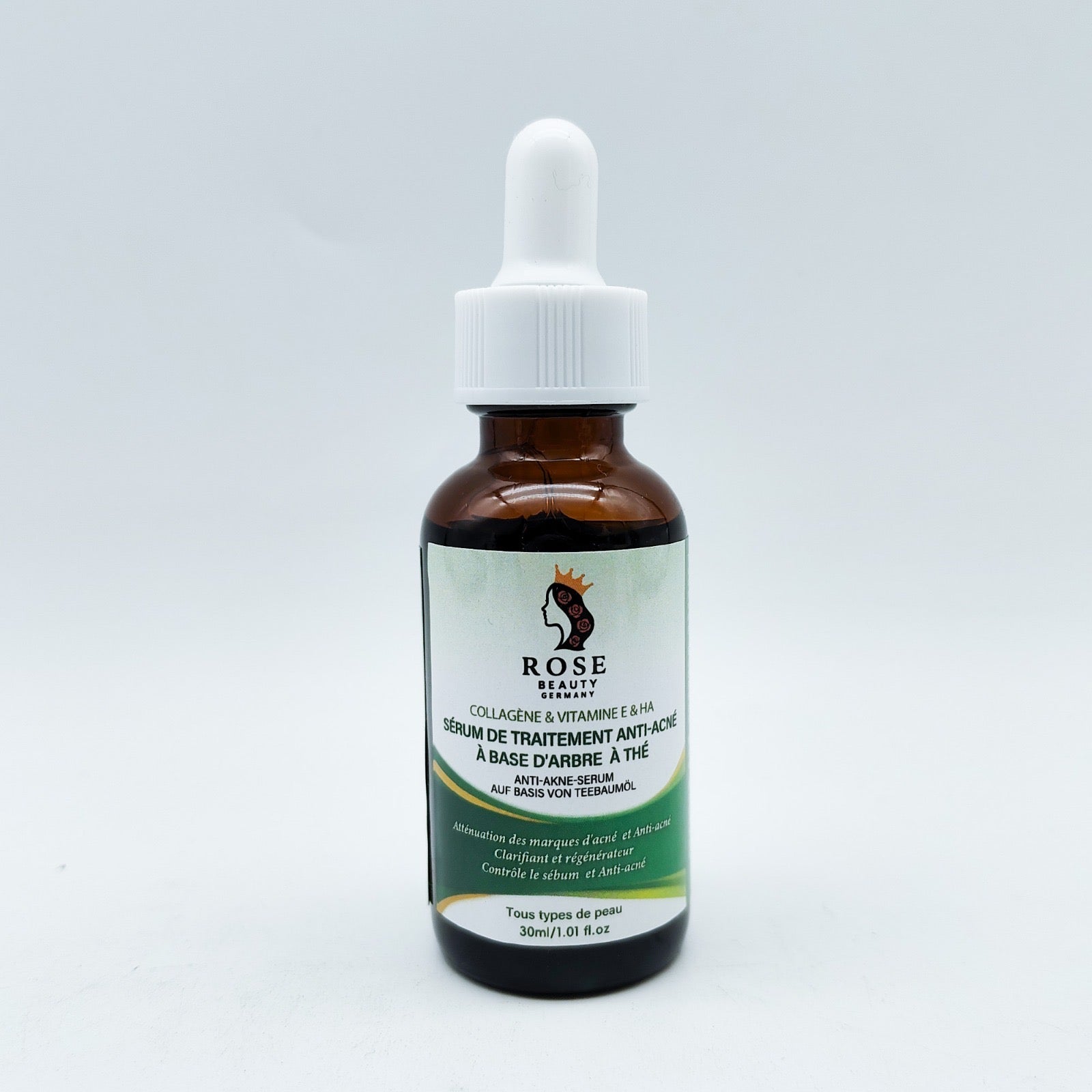 Sérum de traitement anti-acné à l'arbre à thé