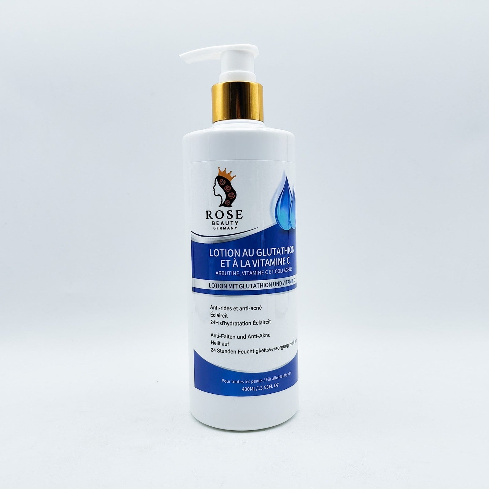 LOTION AU GLUTATHION
 ET À LA VITAMINE